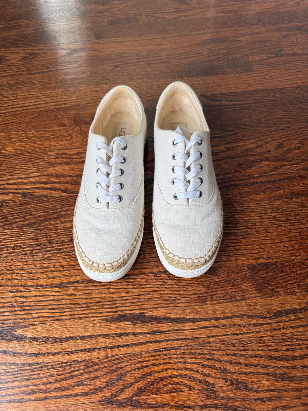 UGG Cream Sneaker - NEVER WORN